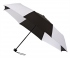LGF-210 - deštník skládací manuální větruodolný - černá, bílá