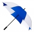 GP-59 - deštník golfový automatický větruodolný - sv. modrá, bílá