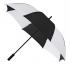 GP-59 - deštník golfový automatický větruodolný - černá, bílá