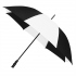 GP-4 - golfový deštník, manuální, větruodolný - černá, bílá
